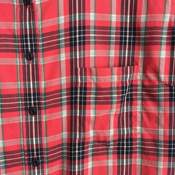 Boys youth kids 16 UNTuKit button down plaid shirt - Picture 3 of 8